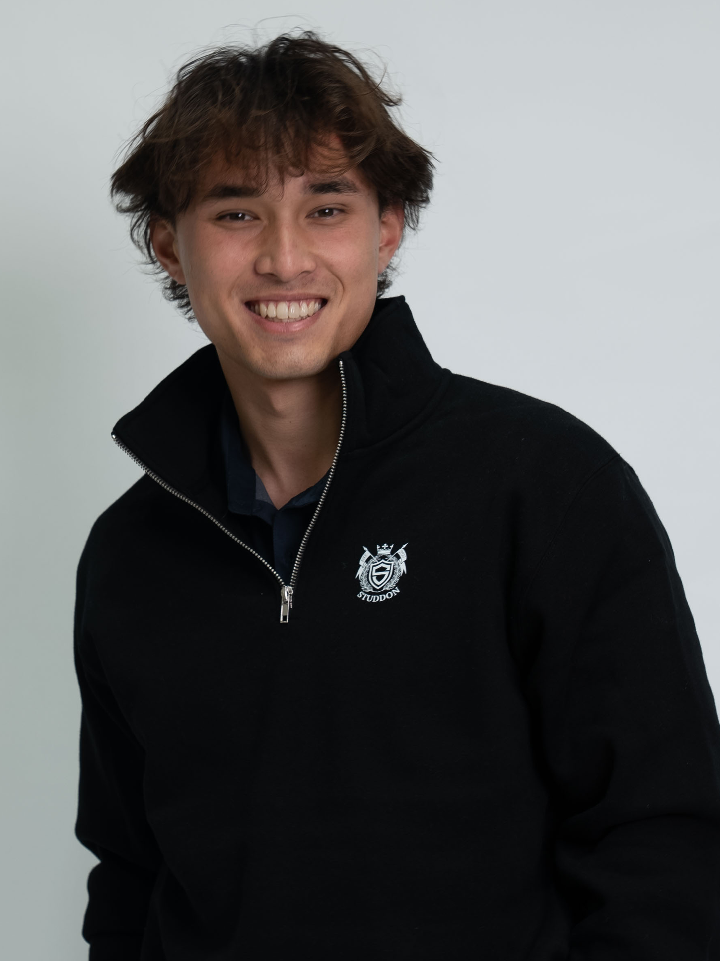 1/4 Zip Heritage Crew