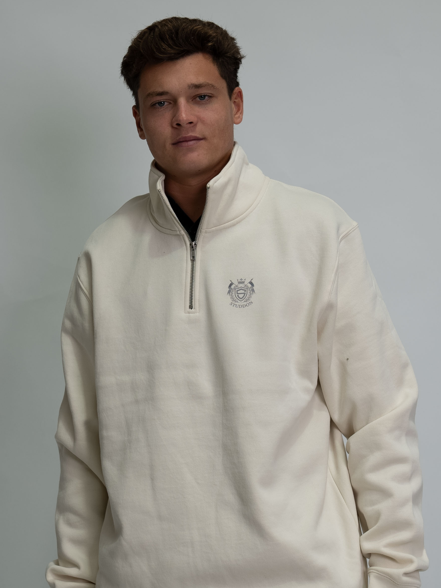 1/4 Zip Heritage Crew