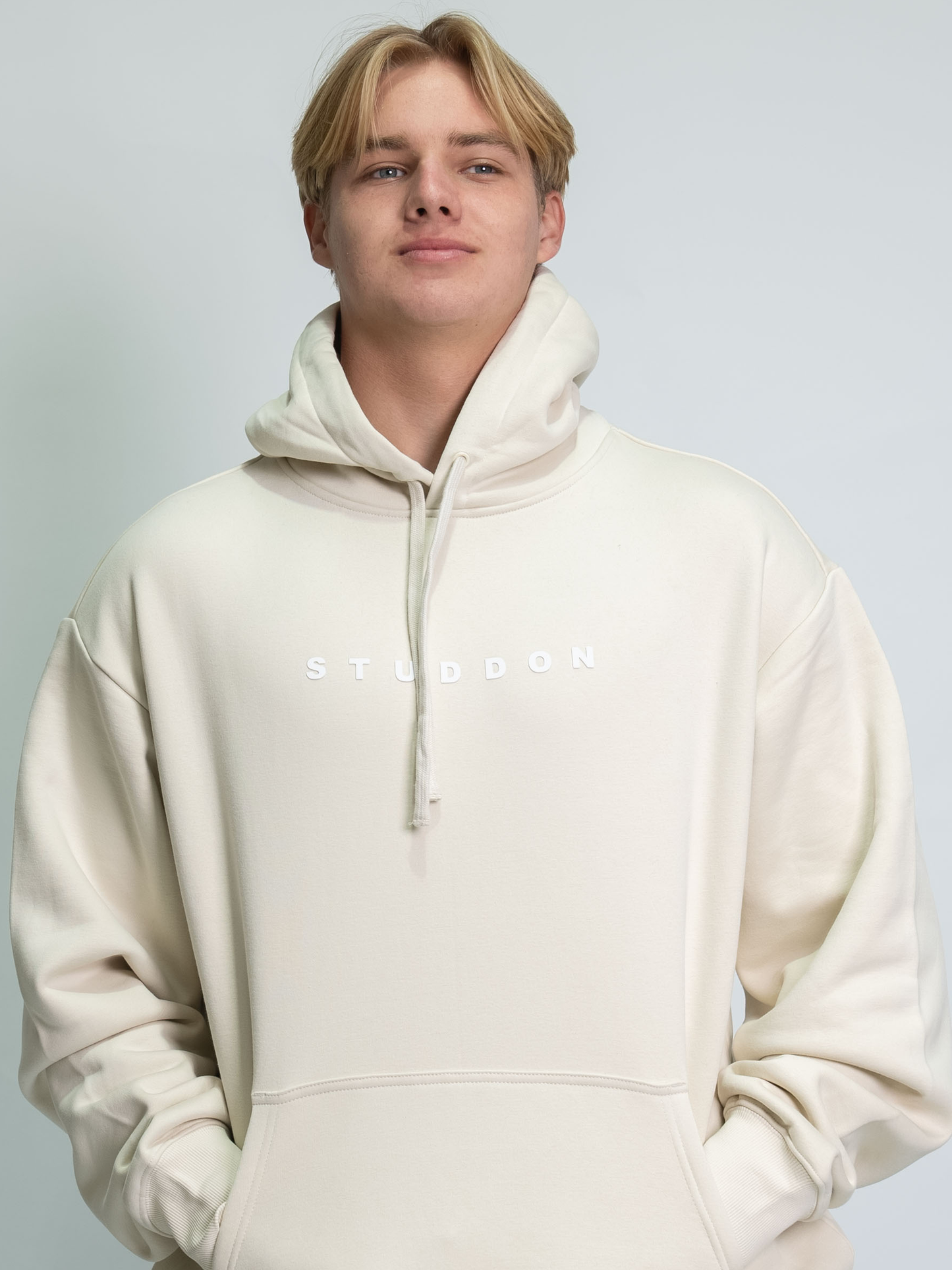 Force 3D Text Hoodie