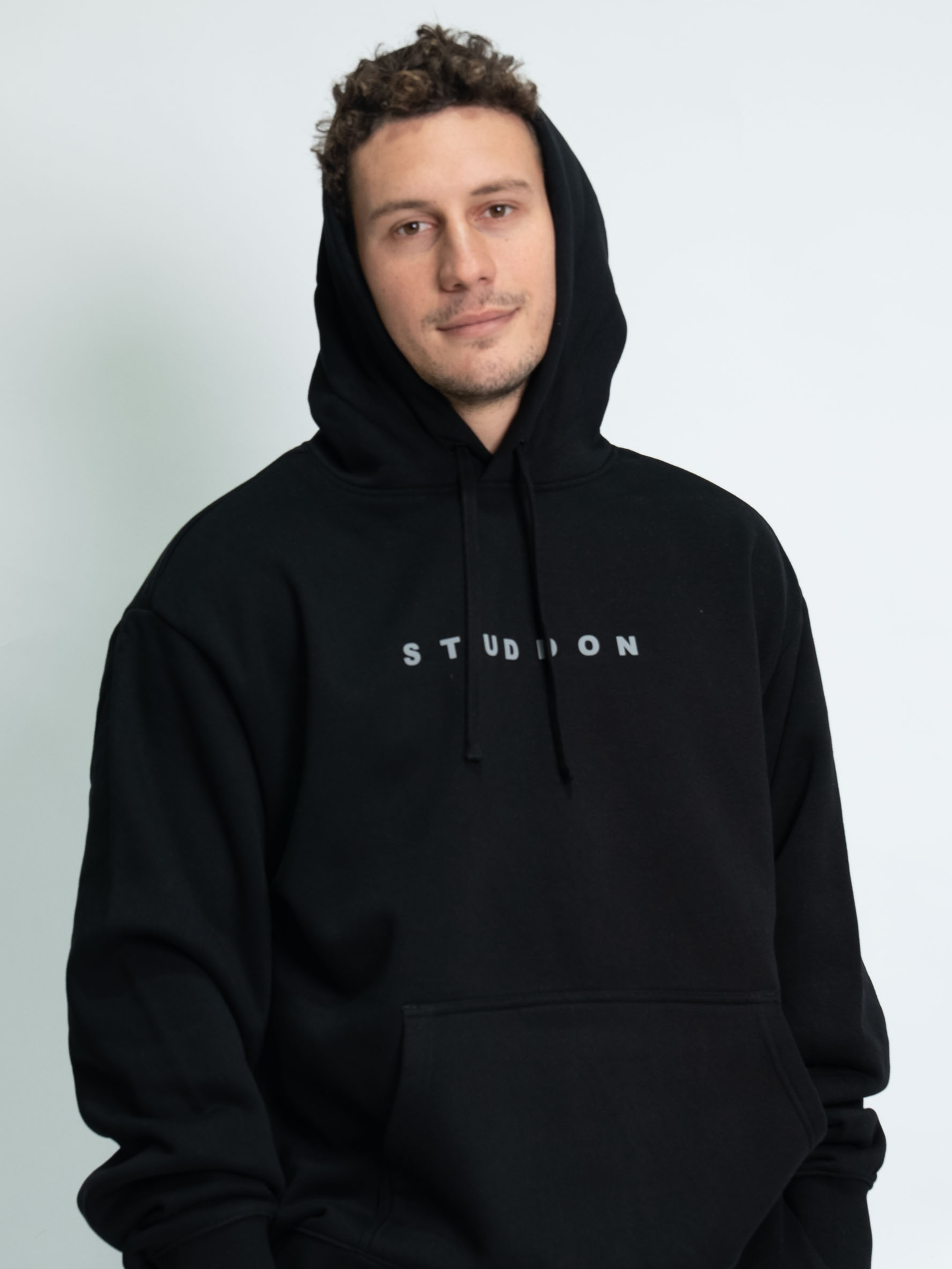 Force 3D Text Hoodie
