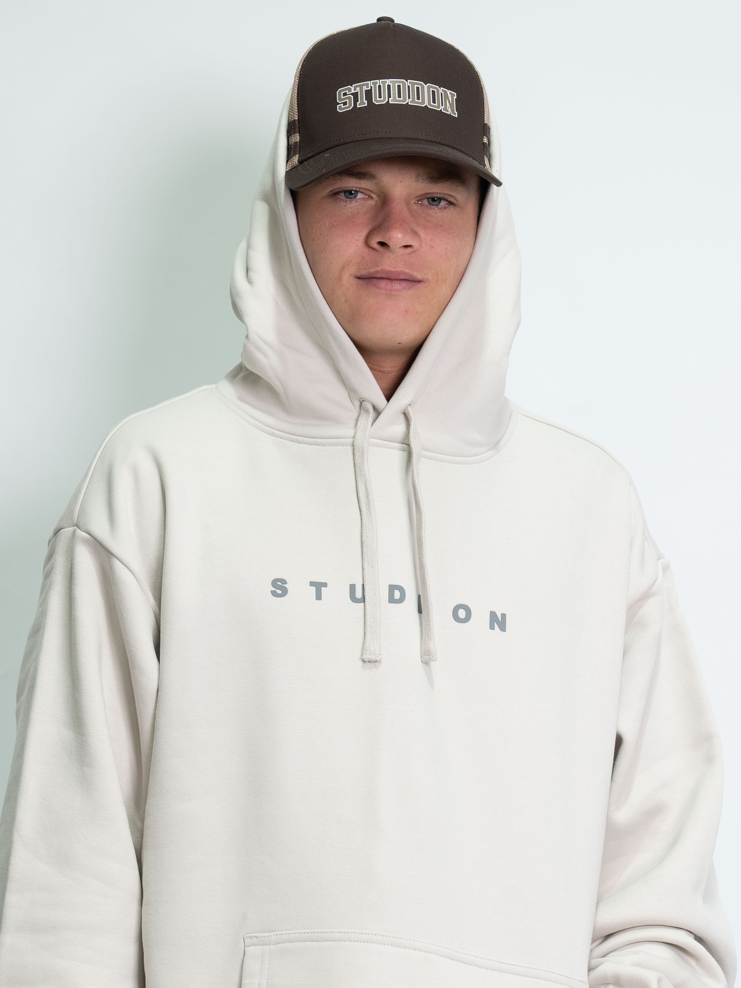Force 3D Text Hoodie