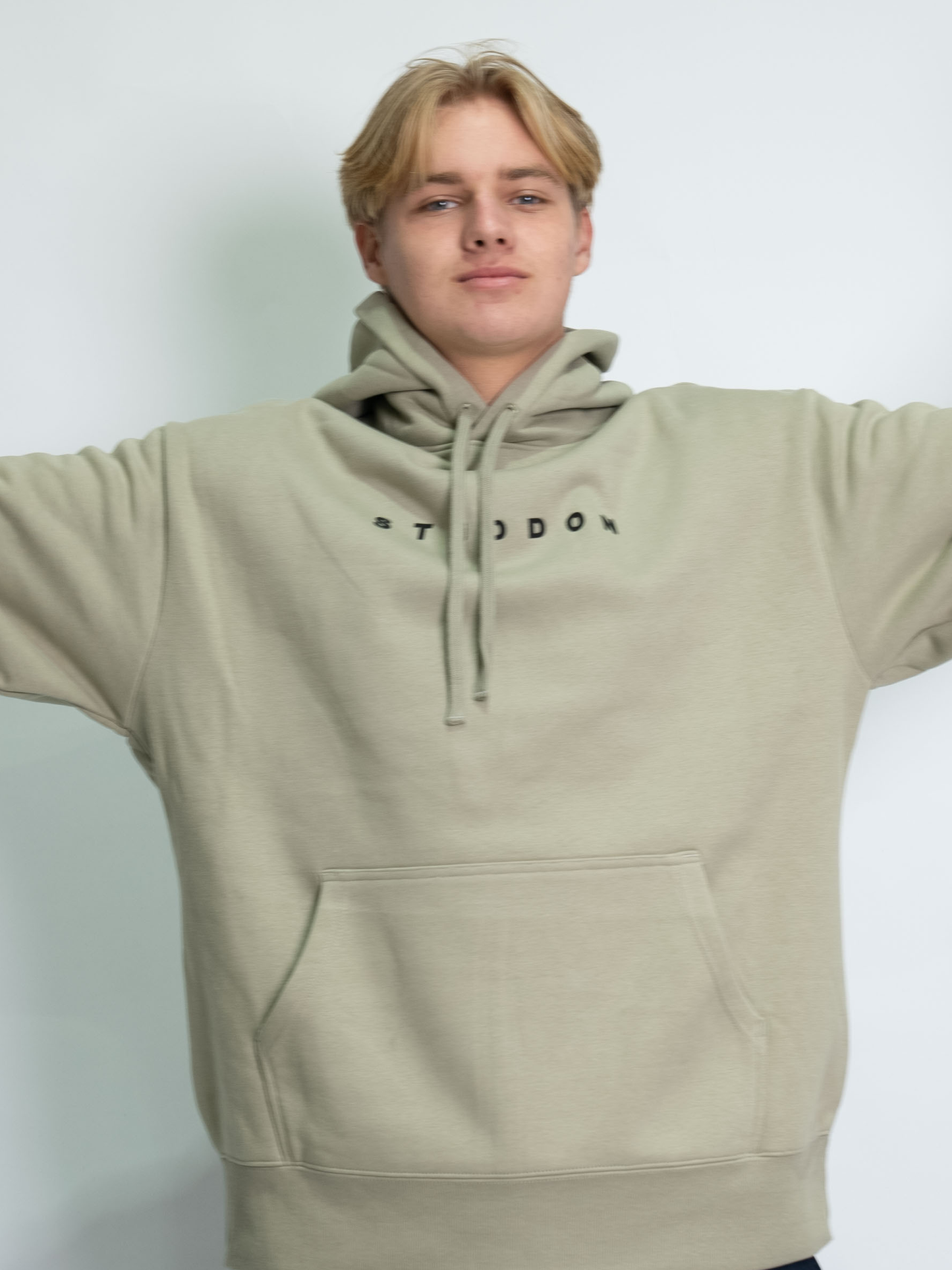 Force 3D Text Hoodie